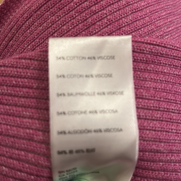 Free People (NWT) Pink Knit Faux Wrap Skirt w/straps - Sz Large - Picture 8 of 8